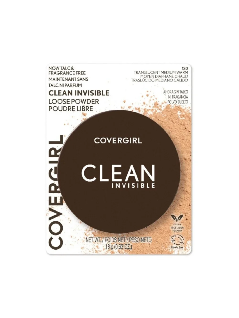 ⭐4/$15 CoverGirl Clean Invisible Loose Setting Powder Translucent Medium Warm